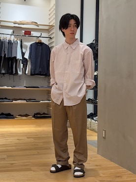 スズキさん(メンズ・165cm)の夏コーディネート