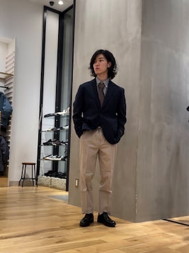 スズキさん(メンズ・165cm)の秋コーディネート