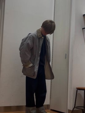 スズキさん（メンズ・165cm）の冬コーディネート