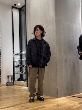 スズキさん（メンズ・165cm）の秋コーディネート