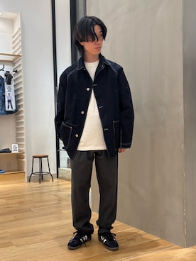 スズキさん（メンズ・165cm）の冬コーディネート