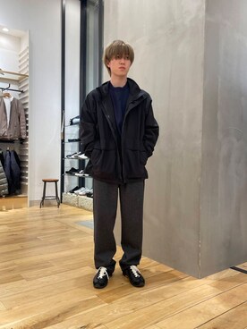 スズキさん（メンズ・165cm）の冬コーディネート