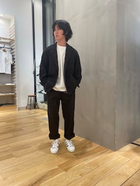 「アイテム（その他アウター）」を使った、スズキさん（メンズ・165cm）の夏コーディネート