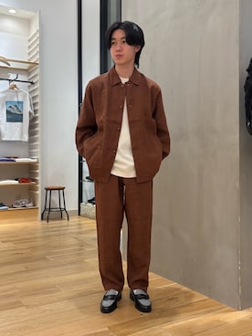 スズキさん（メンズ・165cm）の春コーディネート