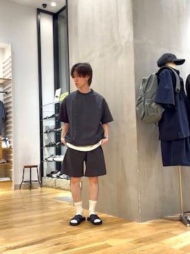 「夏セットアップ」｜スズキさん（メンズ・165cm）の夏コーディネート