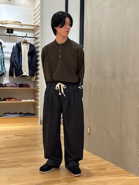 スズキさん（メンズ・165cm）の秋コーディネート