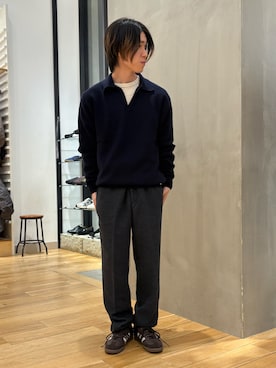 スズキさん（メンズ・165cm）の冬コーディネート
