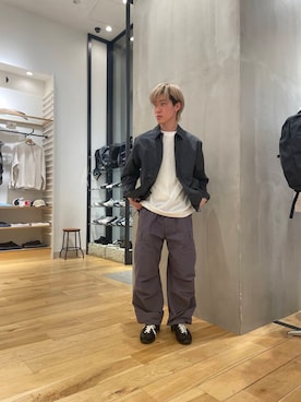 「newarrival」｜「アイテム（その他アウター）」を使った、スズキさん（メンズ・165cm）の春コーディネート