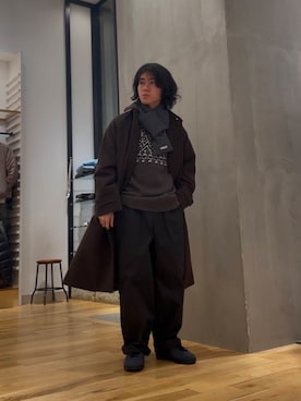 スズキさん（メンズ・165cm）の冬コーディネート