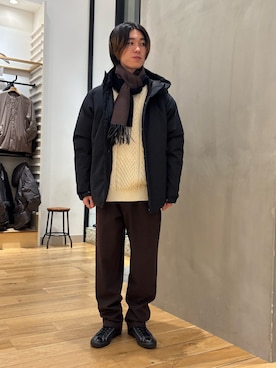 スズキさん（メンズ・165cm）の冬コーディネート