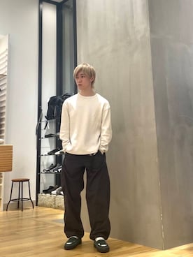 「BURLAP OUTFITTER（バーラップアウトフィッター）のアイテム」を使った、スズキさん（メンズ・165cm）の春コーディネート