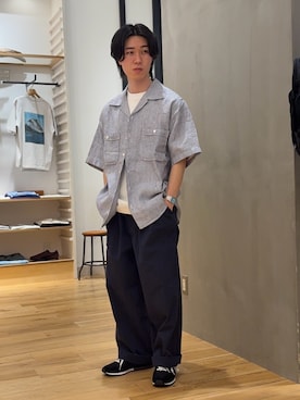 スズキさん(メンズ・165cm)の春コーディネート