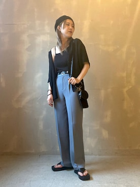 aaayNさん（レディース・162cm）の夏コーディネート