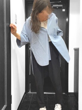 「まだ夏」｜Miさん（レディース・159cm）の秋コーディネート