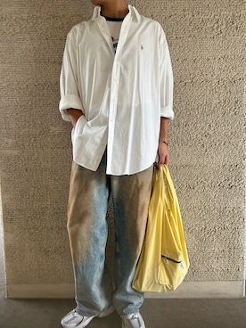 「Polo Ralph Lauren」｜柴太郎さん（メンズ・178cm）の秋コーディネート