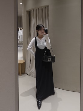 「SHENERY（シーナリー）のアイテム」を使った、SARASA_151cmさん（レディース・151cm）の春コーディネート