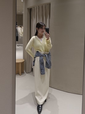 「SHENERY（シーナリー）のアイテム」を使った、SARASA_151cmさん（レディース・151cm）の春コーディネート