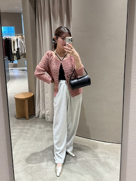 「アイテム（スウェットパンツ）」を使った、SARASA_151cmさん（レディース・151cm）の夏コーディネート