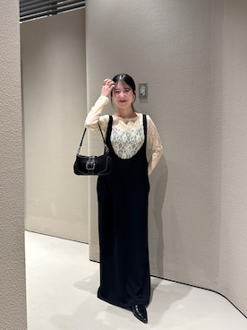 「SHENERY（シーナリー）のアイテム」を使った、SARASA_151cmさん（レディース・151cm）の春コーディネート