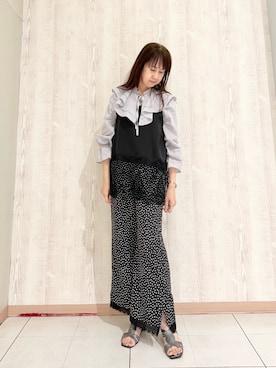 HIMIKO熊本鶴屋さん（レディース・173cm）の春コーディネート