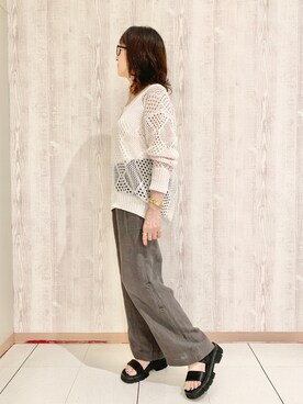 HIMIKO熊本鶴屋さんのコーディネート