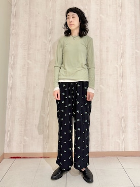 HIMIKO熊本鶴屋さん(レディース・173cm)の春コーディネート