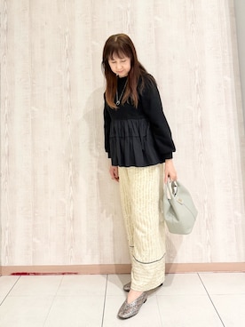 HIMIKO熊本鶴屋さん（レディース・173cm）の春コーディネート