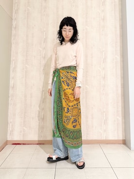 HIMIKO熊本鶴屋さん(レディース・173cm)の春コーディネート