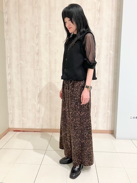 「HIMIKO（ヒミコ）のアイテム」を使った、HIMIKO熊本鶴屋さん（レディース・165cm）の秋コーディネート