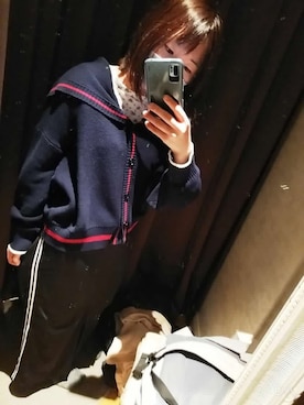 「LOIS CRAYON（ロイスクレヨン）のアイテム」を使った、かふぉんさん（レディース・155cm）の春コーディネート