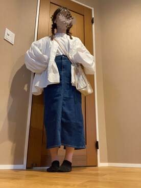 「GU（ジーユー）のアイテム（ショルダーバッグ、その他）」を使った、boochanさん（レディース・150cm）の春コーディネート