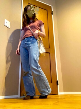 「GRL（グレイル）のアイテム（ニット/セーター、その他）」を使った、boochanさん（レディース・150cm）の春コーディネート