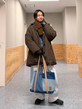 j3t0u0さん(メンズ・174cm)の冬コーディネート