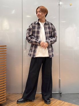 「POLO BCS（ポロ ビーシーエス）のアイテム」を使った、j3t0u0さん（メンズ・174cm）の秋コーディネート