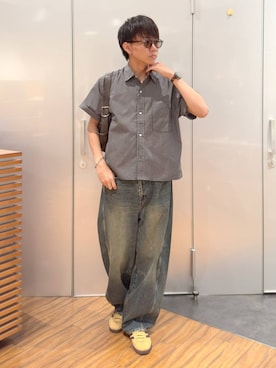 「RAGEBLUE（レイジブルー）のアイテム」を使った、j3t0u0さん（メンズ・174cm）の夏コーディネート