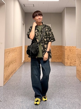 「GERRY（ジェリー）のアイテム」を使った、j3t0u0さん（メンズ・174cm）の春コーディネート