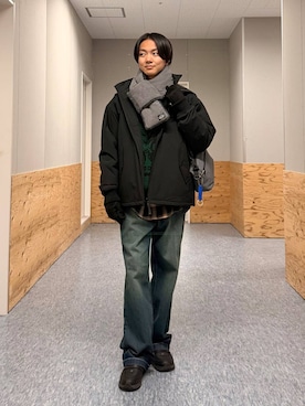 j3t0u0さん（メンズ・174cm）の冬コーディネート