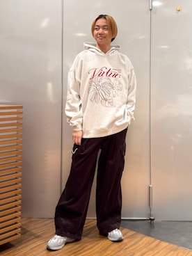 「RAGEBLUE（レイジブルー）のアイテム（パーカー）」を使った、j3t0u0さん（メンズ・174cm）の冬コーディネート