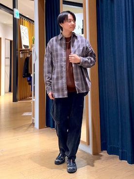 「SMITH'S（スミス）のアイテム」を使った、j3t0u0さん（メンズ・174cm）の秋コーディネート