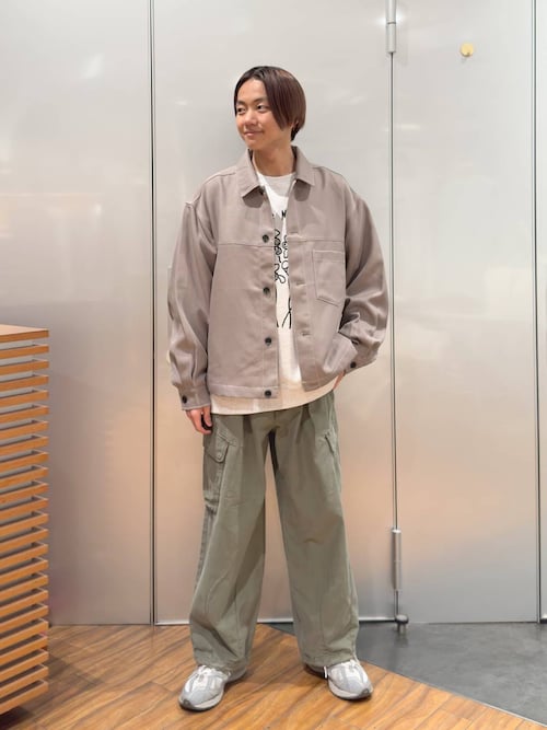 セール】ステッチオーバーサイズショートジャケット（ブルゾン