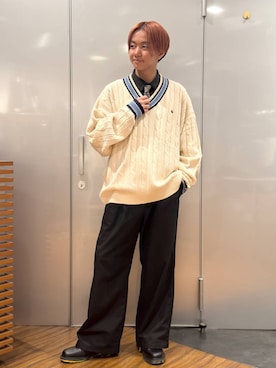 「POLO BCS（ポロ ビーシーエス）のアイテム」を使った、j3t0u0さん（メンズ・174cm）の秋コーディネート