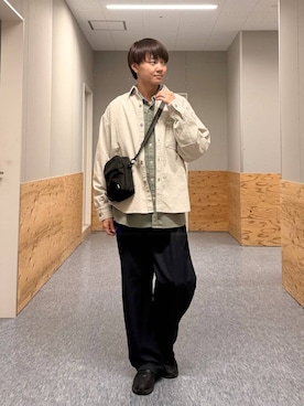 「BAYFLOW（ベイフロー）のアイテム」を使った、j3t0u0さん（メンズ・174cm）の春コーディネート