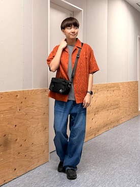 「GERRY（ジェリー）のアイテム」を使った、j3t0u0さん（メンズ・174cm）の春コーディネート