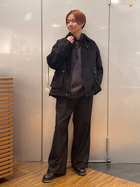 「アイテム（ブルゾン）」を使った、j3t0u0さん（メンズ・174cm・20代）の秋コーディネート