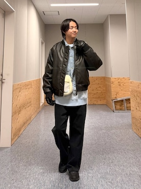 j3t0u0さん(メンズ・174cm)の冬コーディネート