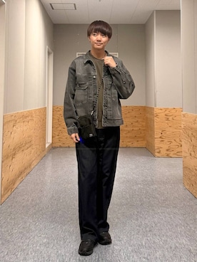 「BAYFLOW（ベイフロー）のアイテム」を使った、j3t0u0さん（メンズ・174cm）の春コーディネート