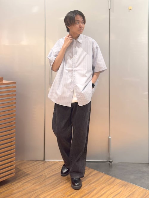 アンティーク風/メタルバックルリアルレザーベルト
