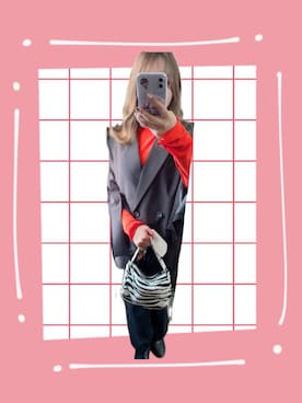「PAGEBOY（ページボーイ）のアイテム（ジャケット/アウター）」を使った、🐈‍⬛🎀さん（レディース・158cm）の冬コーディネート