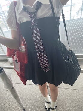 「SPINNS(スピンズ)のアイテム」を使った、🐈⬛🎀さん(レディース・158cm)の夏コーディネート