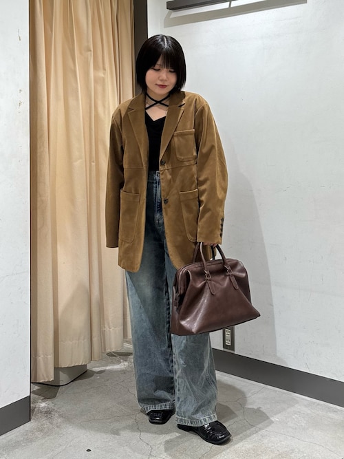 【新品タグ付き】KBF パッチポケットテーラードジャケット　ダークブラウン 新品タグ付き】KBF パッチポケットテーラードジャケット ダーク